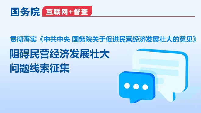 国务院“互联网+督查”平台