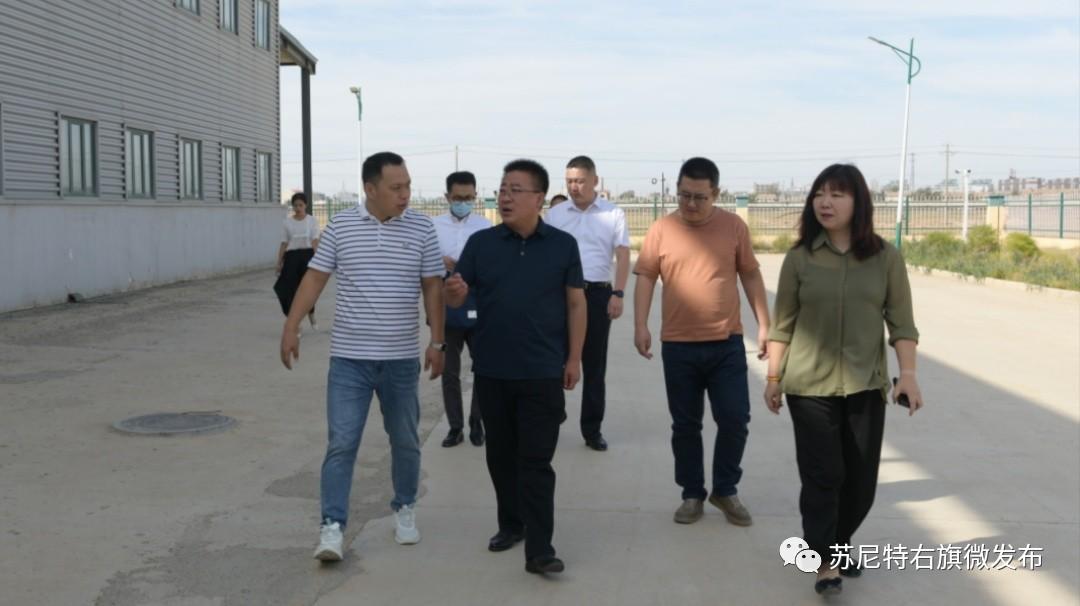 王占奇督导调研牲畜出栏、项目建设、食品安全工作